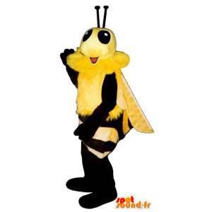 Kostüm schwarz-gelbe Biene - alle Größen - MASFR006782 - Maskottchen Biene
