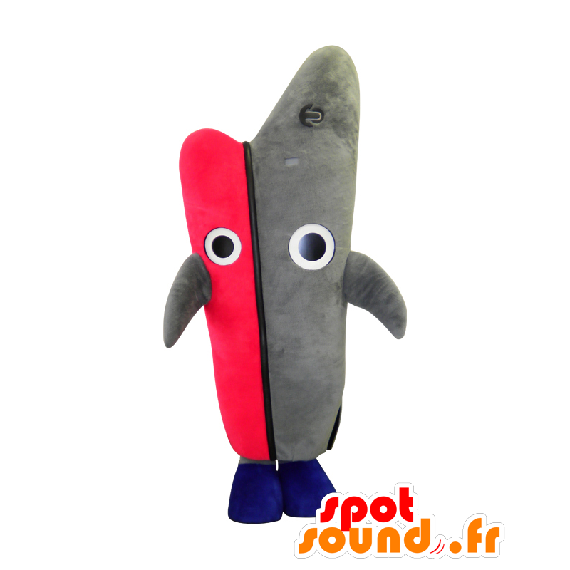 Tetsuzo mascota, tiburón, pescados, rosa y gris barco - MASFR25446 - Yuru-Chara mascotas japonesas Tetsuzo mascota, tiburón, pescados, rosa y gris barco - MASFR25446 - Yuru-Chara mascotas japonesas