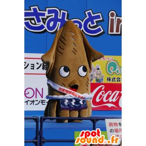 Mascot Surume, kalmari, ruskea mustekala, jättiläinen - MASFR25460 - Mascottes Yuru-Chara Japonaises