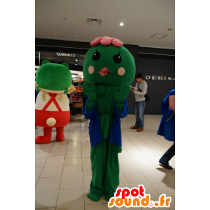 Groene groente mascotte, artisjok, groene man - MASFR25488 - Yuru-Chara Japanse Mascottes