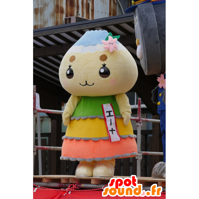 Mascota de peluche colorido y lindo - MASFR25504 - Yuru-Chara mascotas japonesas