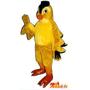 Disfraz de mascota de canario amarillo. Costume de pájaro amarillo - Mascota de aves - MASFR006792 - SpotSound.fr
