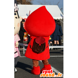 Mascotte ragazza bionda, il Cappuccetto Rosso - MASFR25532 - Yuru-Chara mascotte giapponese