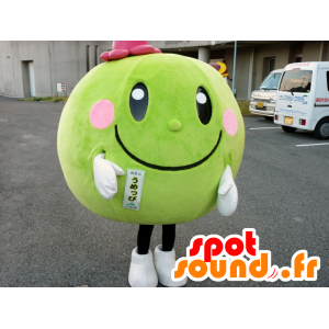 Maskot Umeppi, meloun, vodní meloun zelené po celý - MASFR25542 - Yuru-Chara japonské Maskoti