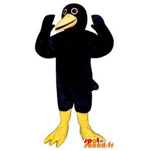 Mascot robin. Raven Costume - MASFR006801 - Mascot vogels