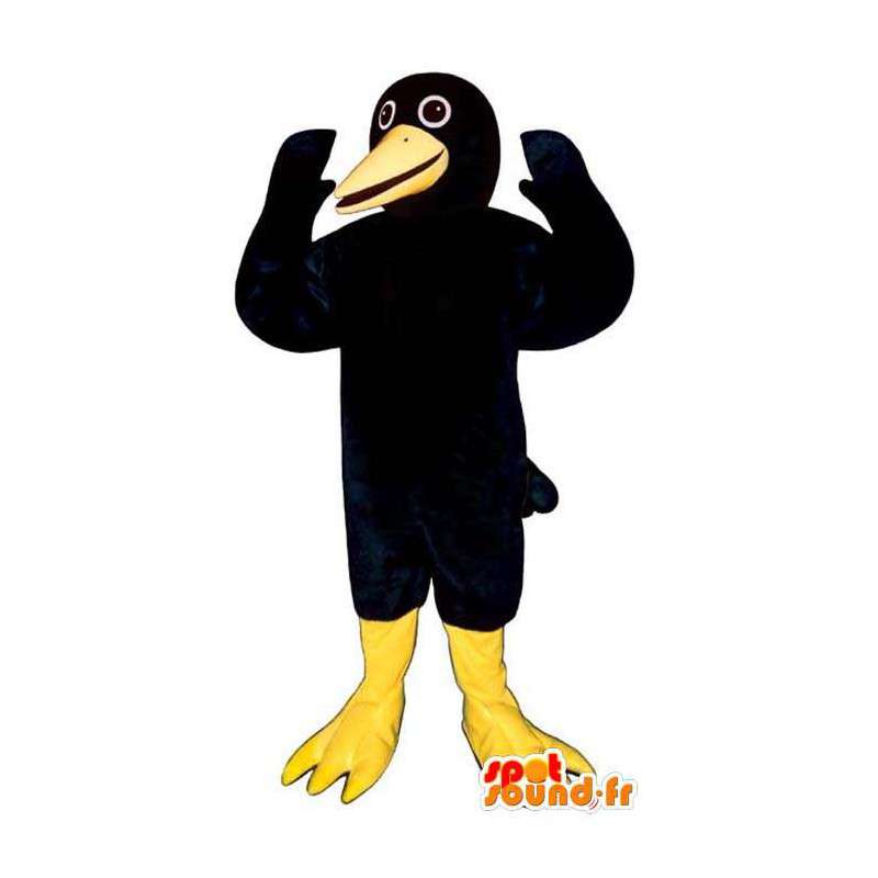 Mascot robin. Raven Costume - MASFR006801 - Mascot vogels