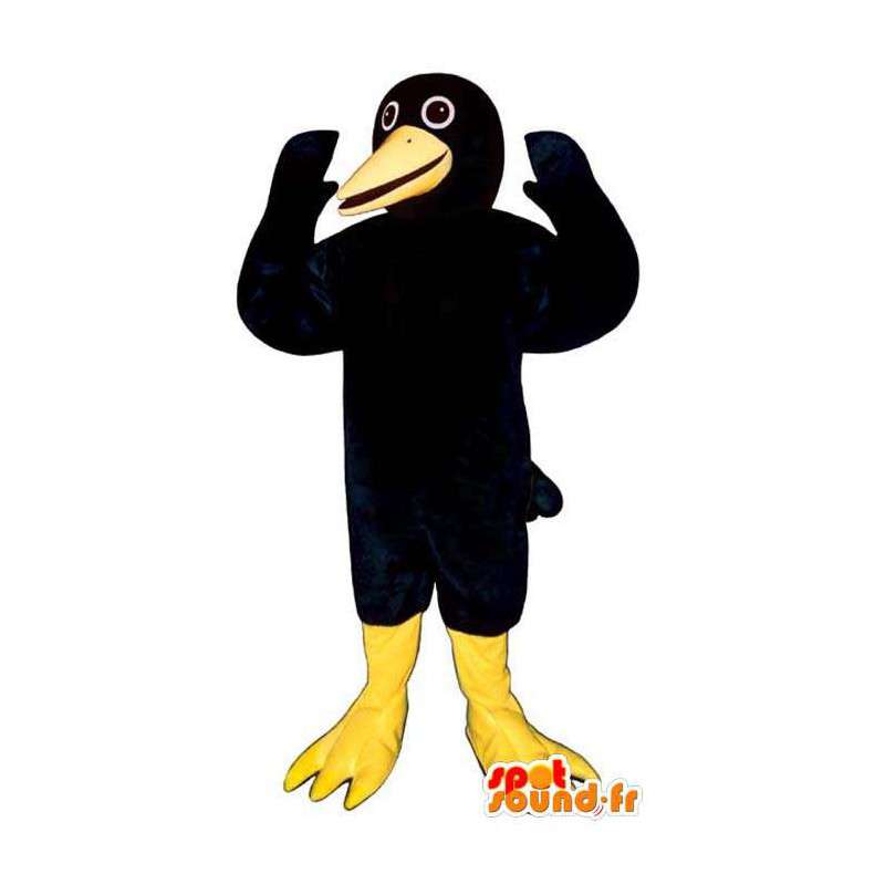 Mascotte de merle. Costume de corbeau - MASFR006801 - Mascotte d'oiseaux