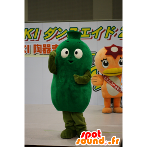 Green Vase mascotte, pot, fles - Japanse Yuru-Chara-mascottes - MASFR25607 - SpotSound.fr