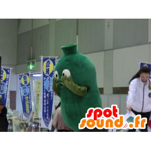 Green Vase mascotte, pot, fles - Japanse Yuru-Chara-mascottes - MASFR25607 - SpotSound.fr