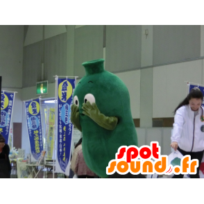 Green Vase mascotte, pot, fles - Japanse Yuru-Chara-mascottes - MASFR25607 - SpotSound.fr