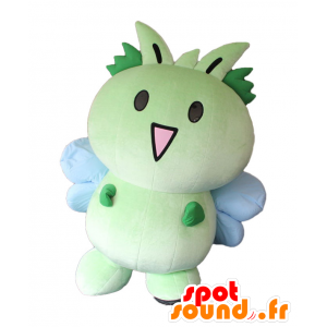 Higasshy mascot, green animal, insect, with wings - MASFR25620 - Yuru-Chara Japanese mascots