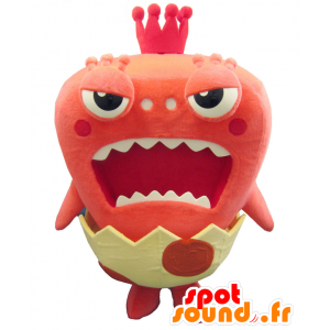 Mascot Gabugabu kuningas, punainen dinosauruksen kuori - MASFR25628 - Mascottes Yuru-Chara Japonaises