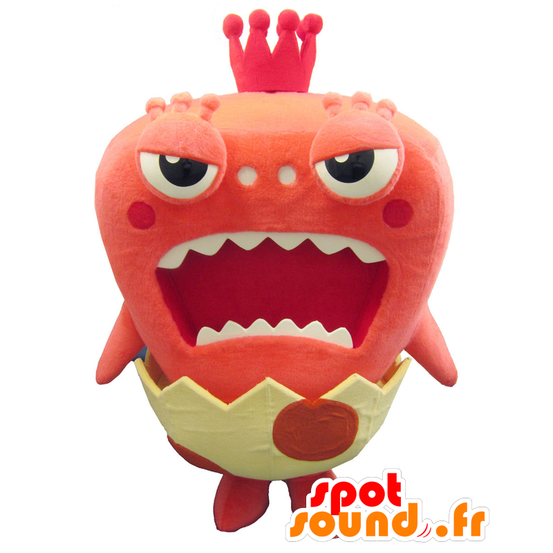 Mascot Gabugabu King, dinossauro vermelho em um shell - MASFR25628 - Yuru-Chara Mascotes japoneses