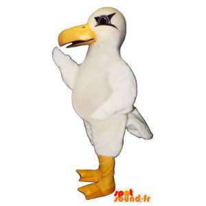 Mascot gaivota branca gigante. Costume Seagull - MASFR006810 - Mascotes do oceano