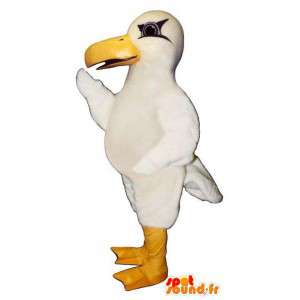 Μασκότ γιγαντιαίο λευκό γλάρο. Κοστούμια Seagull - MASFR006810 - Μασκότ του ωκεανού