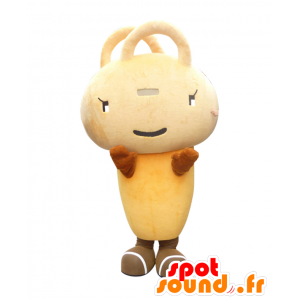 Morun mascot, man with head shaped handbag - MASFR25715 - Yuru-Chara Japanese mascots