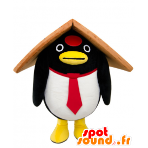 Chiyoppen mascot, bird, with a roof over your head - MASFR25717 - Yuru-Chara Japanese mascots