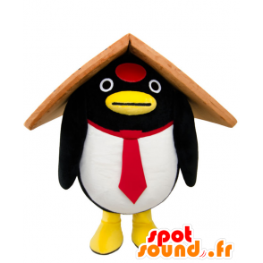 Chiyoppen mascot, bird, with a roof over your head - MASFR25717 - Yuru-Chara Japanese mascots