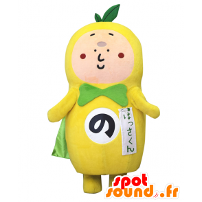 Hassakun mascot, big yellow and green man - MASFR25723 - Yuru-Chara Japanese mascots