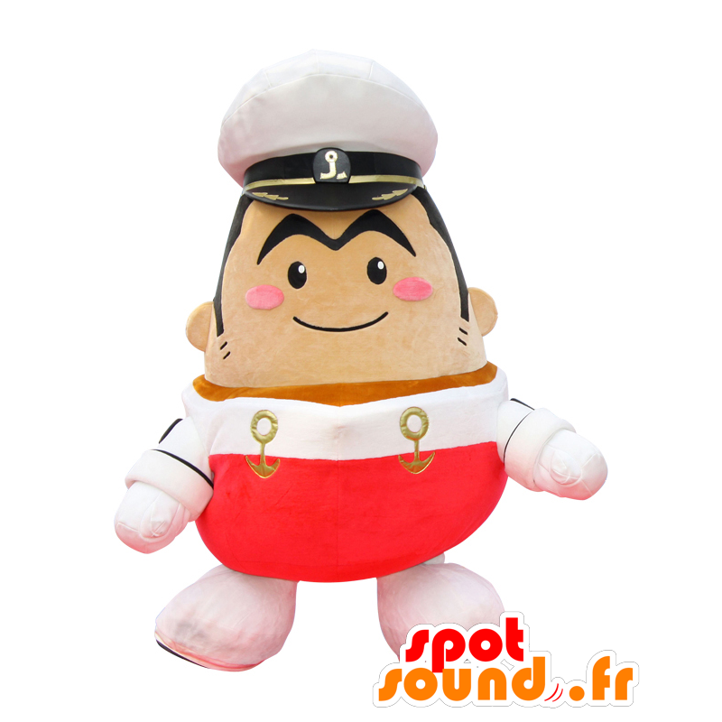 Mascot Namimaru kapitein, kapitein, matroos - MASFR25724 - Yuru-Chara Japanse Mascottes