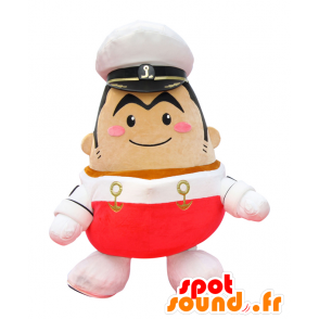 Mascotte de Captain Namimaru, de capitaine, de marin - MASFR25724 - Mascottes Yuru-Chara Japonaises