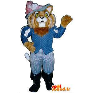 Mascotte du chat botté. Costume de chat - MASFR006822 - Mascottes de chat