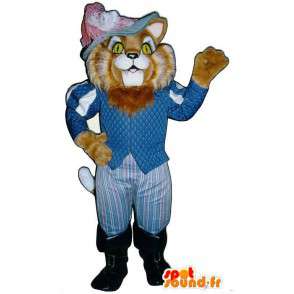 Mascotte du chat botté. Costume de chat - MASFR006822 - Mascottes de chat