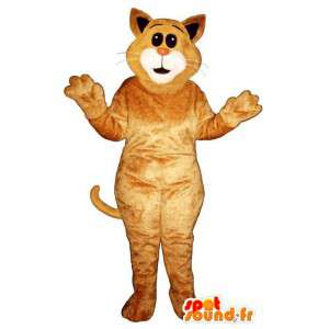 Oransje katt maskot - alle størrelser - MASFR006824 - Cat Maskoter