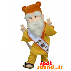 Mascot Shennong sama, oude man, de god van de geneeskunde - MASFR25755 - Yuru-Chara Japanse Mascottes