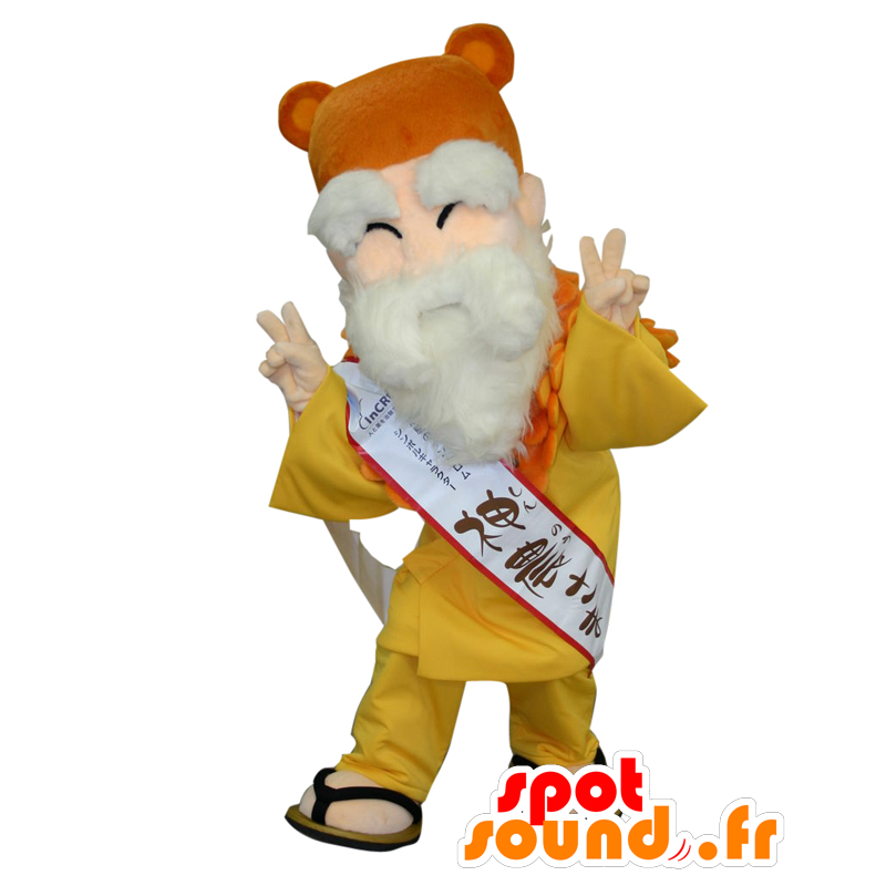 Mascot Shennong sama, oude man, de god van de geneeskunde - MASFR25755 - Yuru-Chara Japanse Mascottes