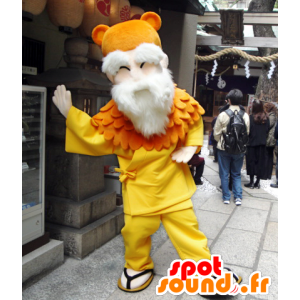 Shen Nong sama maskot, gammel mand, medicinens gud - Spotsound