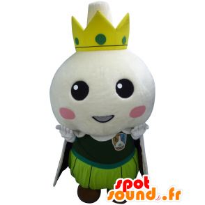 Takko principe mascotte, l'uomo a tutto tondo, con una corona - MASFR25757 - Yuru-Chara mascotte giapponese