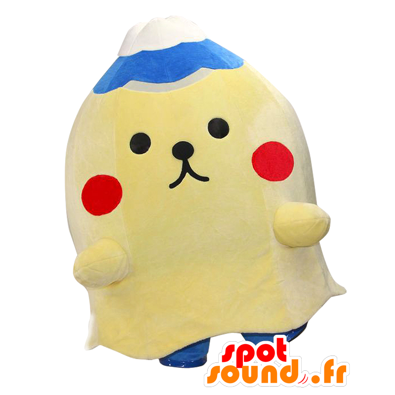 Susonon mascot, teddy with a mountain on the head - MASFR25759 - Yuru-Chara Japanese mascots