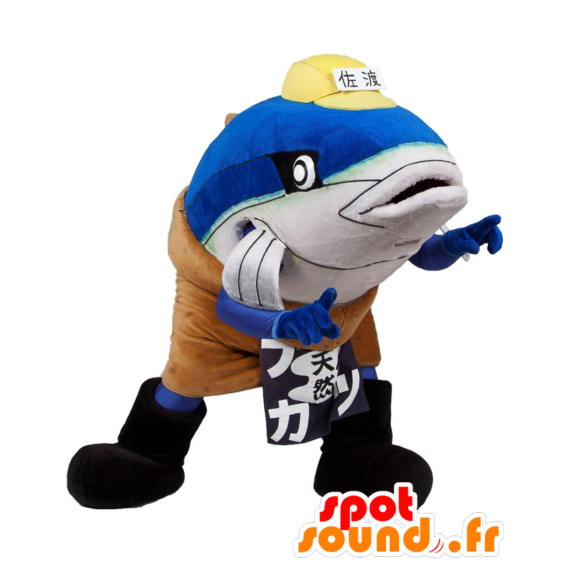 Burikatsu kun Maskottchen, Karpfen, Riesenfisch - MASFR25762 - Yuru-Chara japanischen Maskottchen