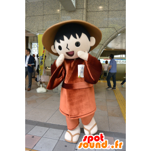 Mascotte d'Ise Mairin-kun, homme japonais en tenue traditionnelle - MASFR25770 - Mascottes Yuru-Chara Japonaises