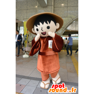 Mascot Mairin Ise-kun, homem japonês no vestido tradicional - MASFR25770 - Yuru-Chara Mascotes japoneses