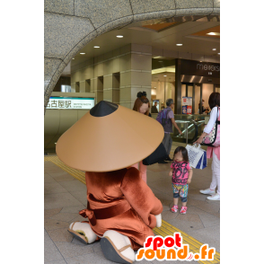Mascotte Mairin Ise-kun, Japanese man in traditional dress - MASFR25770 - Yuru-Chara Japanese mascots