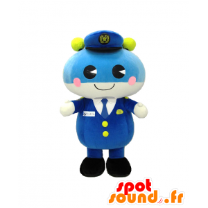 Catch-kun mascot, man in police uniform - MASFR25795 - Yuru-Chara Japanese mascots