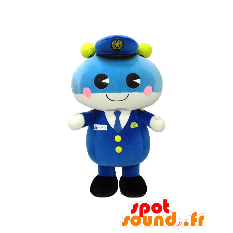 Catch-kun-Maskottchen, ein Mann in Polizeiuniform - MASFR25795 - Yuru-Chara japanischen Maskottchen