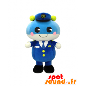 Catch-kun mascot, man in police uniform - MASFR25795 - Yuru-Chara Japanese mascots