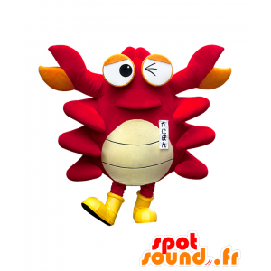 Kanibon mascot, red crab, crayfish - MASFR25798 - Yuru-Chara Japanese mascots