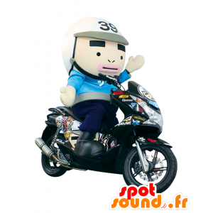 39boy mascotte, motociclista, un poliziotto in uniforme - MASFR25823 - Yuru-Chara mascotte giapponese