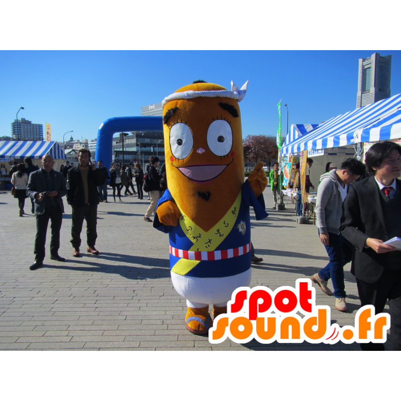 Mascot Roller Bow, brown roll, giant cigar - MASFR25831 - Yuru-Chara Japanese mascots