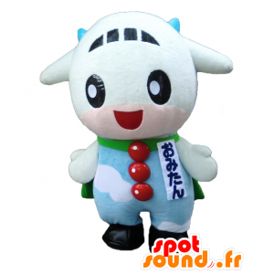 Mascotte d'Omitam, petit agneau avec une tête en forme d'avion - MASFR25834 - Mascottes Yuru-Chara Japonaises