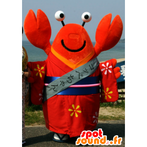 Mascota Copperas-chan, la langosta, el cangrejo gigante roja - MASFR25844 - Yuru-Chara mascotas japonesas