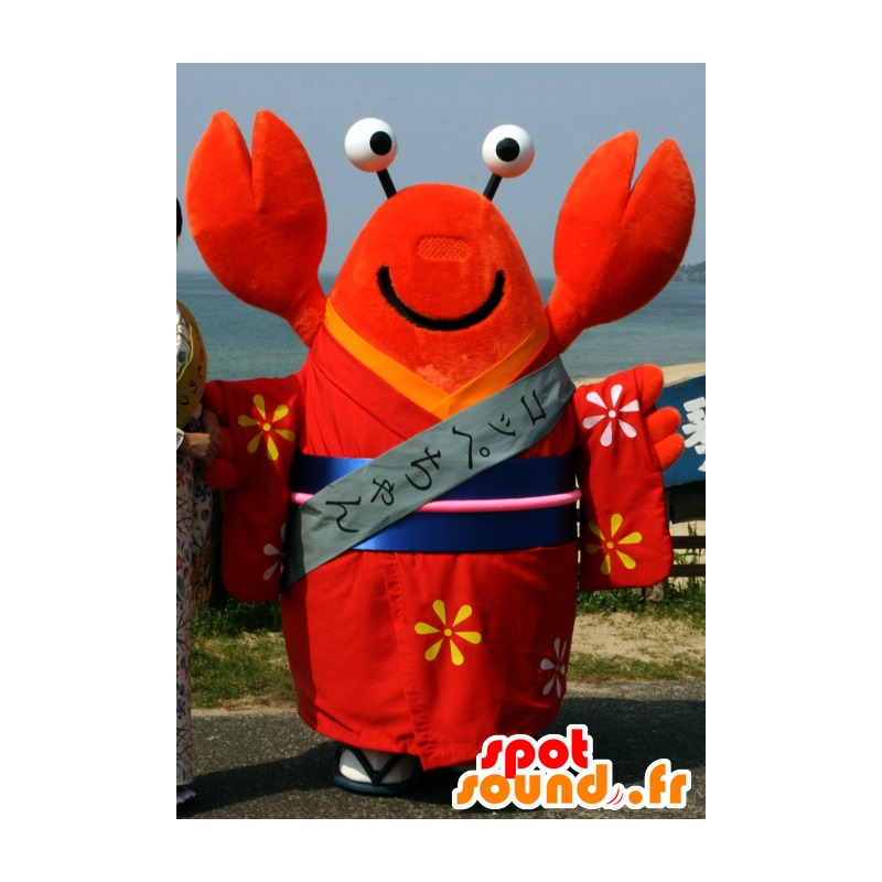 Mascotte de Copperas-chan, homard, écrevisse rouge, géante - MASFR25844 - Mascottes Yuru-Chara Japonaises