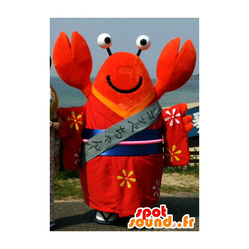Mascot Copperas-chan, hummer, kreps rød kjempe - MASFR25844 - Yuru-Chara japanske Mascots