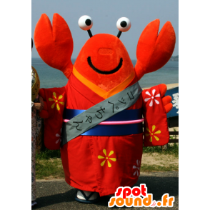 Copperas-chan mascot, lobster, crayfish red giant - MASFR25844 - Yuru-Chara Japanese mascots