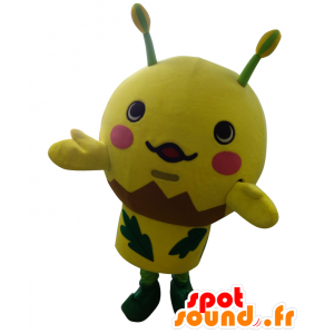 Mascotte Fuwapon, insetto di colore giallo, ape gigante - MASFR25860 - Yuru-Chara mascotte giapponese