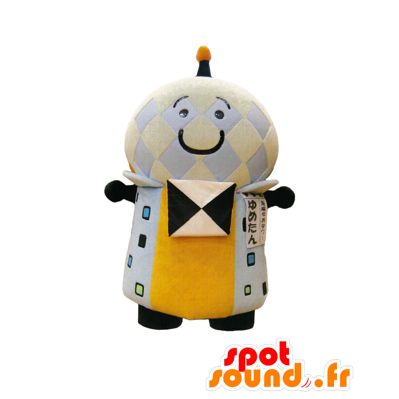 Yumetan Maskottchen, rund ein Mann, riesigen Golfball - MASFR25862 - Yuru-Chara japanischen Maskottchen